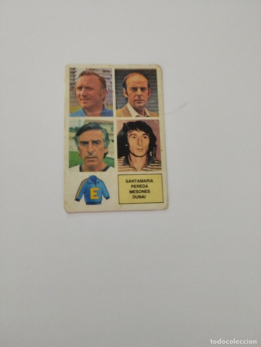 Collectionnisme Cartes &agrave; collectionner anciennes: Ediciones este 82/83 1982/1983 entrenador pereda dunai sin pegar