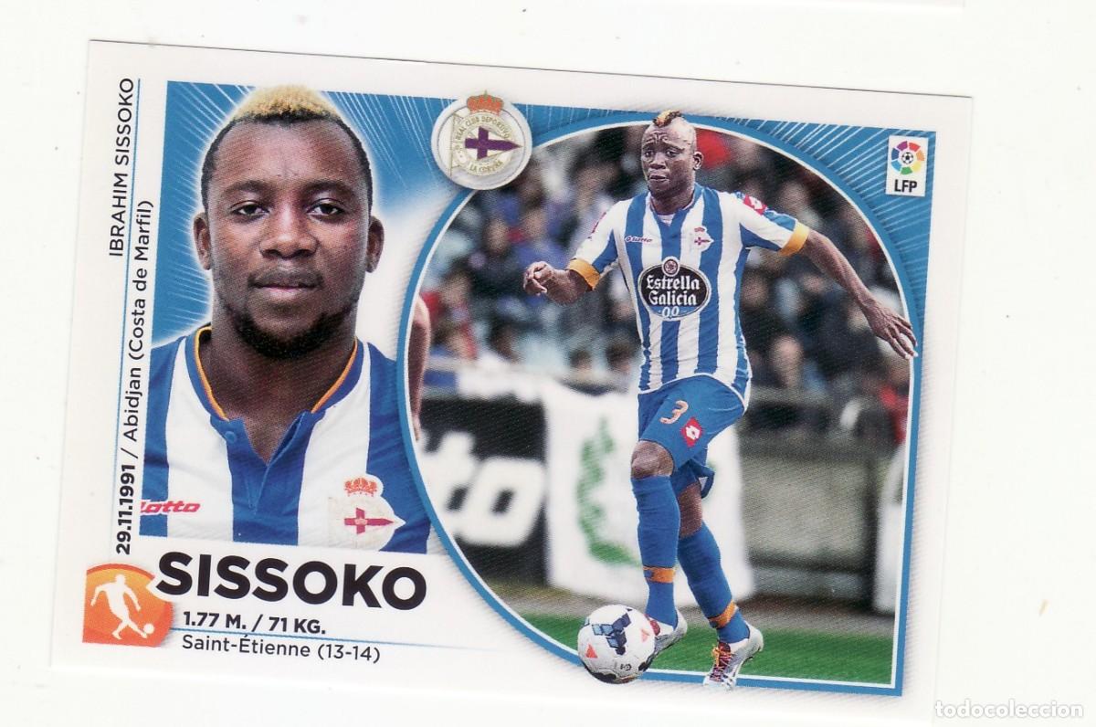 Coleccionismo cromos antiguos: EDICIONES ESTE 2014/2015 13 S1SSOKO CORU&Ntilde;A - Foto 1