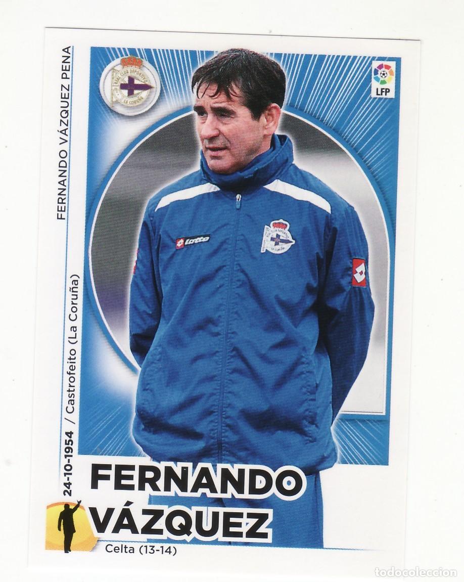 Coleccionismo cromos antiguos: EDICIONES ESTE 2014/2015 22 VAZQUEZ CORU&Ntilde;A - Foto 1