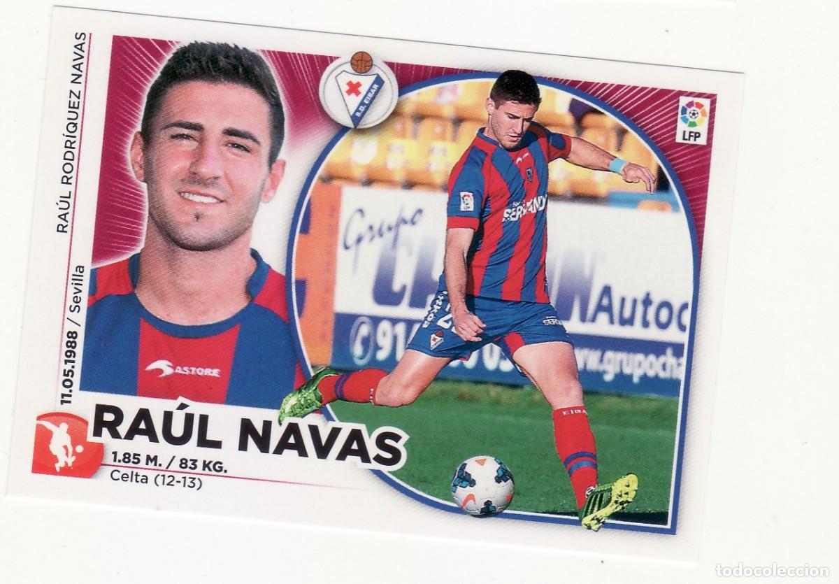 Coleccionismo cromos antiguos: EDICIONES ESTE 2014/2015 5 RAUL NAVAS EIBAR - Foto 1