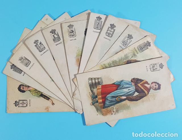 Coleccionismo Cromos antiguos: LOTE 13 CROMOS CHOCOLATES JAIME BOIX TRAJES REGIONALES PROVINCIAS, VER IM&Aacute;GENES
