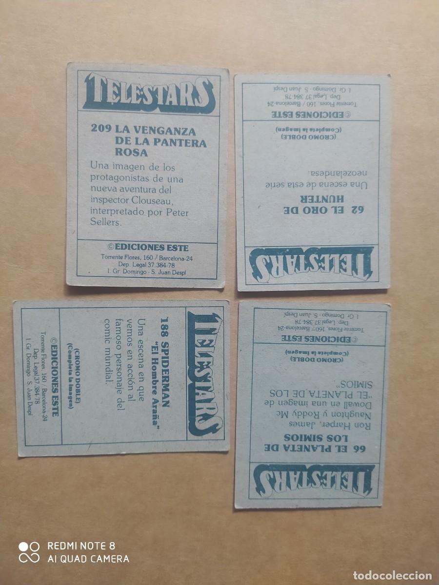 Coleccionismo cromos antiguos: TELESTARS 188 SPIDERMAN SIN PEGAR - V1 - Foto 2