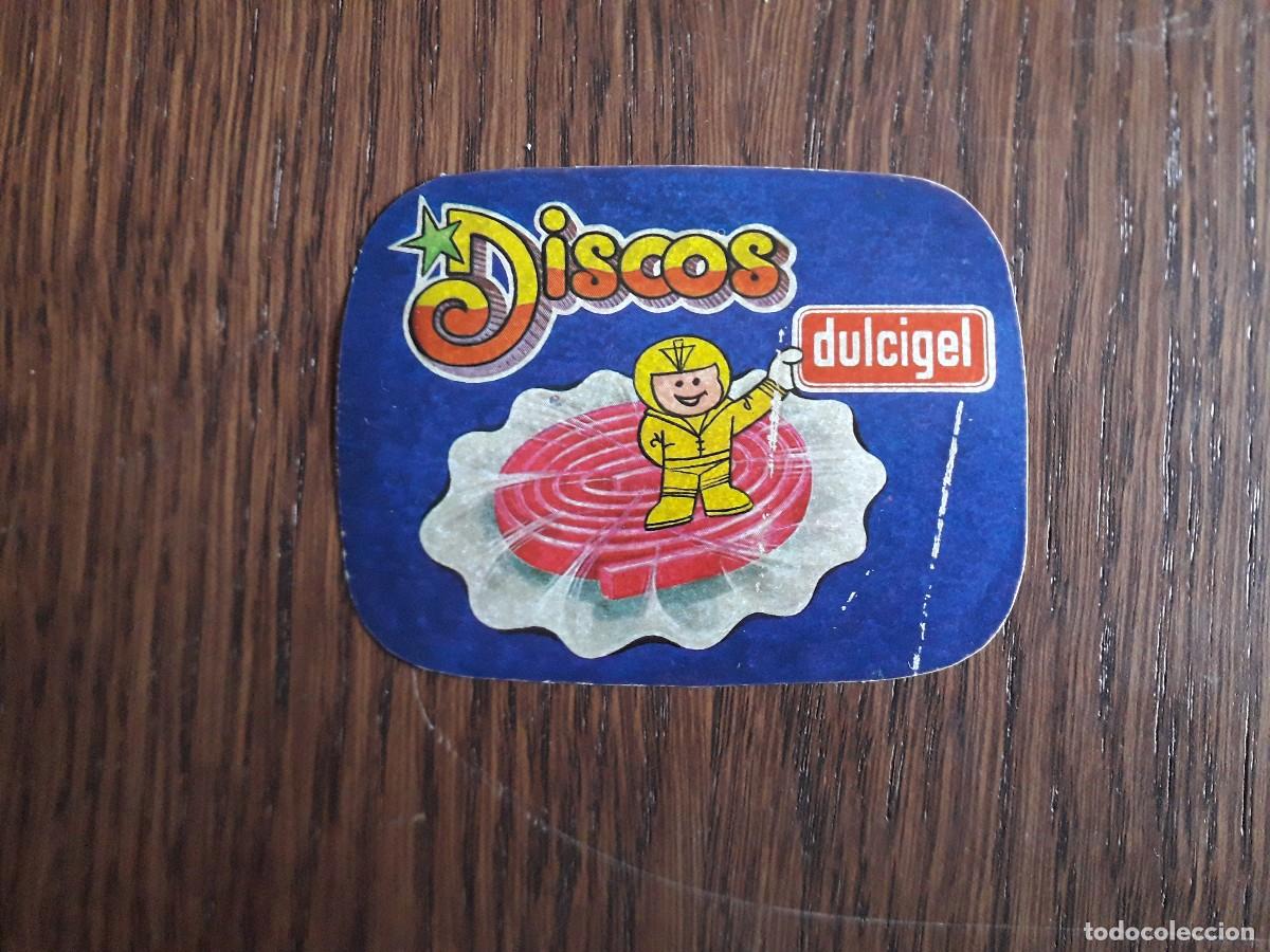 Coleccionismo Cromos antiguos: cromo de chicle, discos dulcigel.