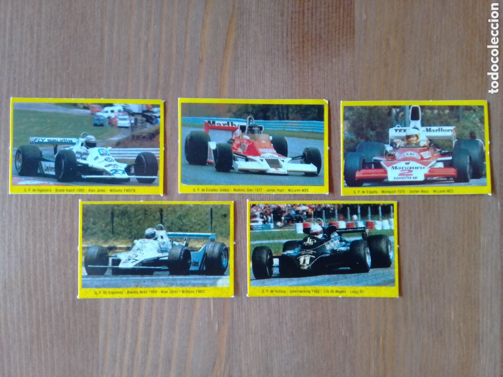 Coleccionismo cromos antiguos: 5 cromos Consigue tu Ford. Danone. - Foto 1
