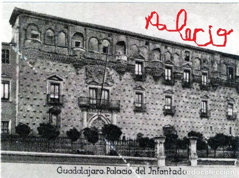 Coleccionismo Cromos antiguos: PALACIO DEL INFANTADO DOS CROMOS