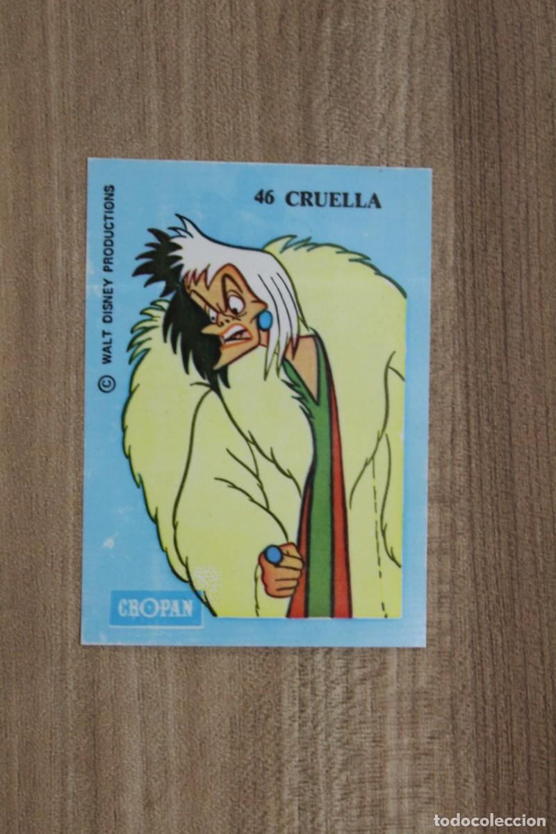 Coleccionismo Cromos antiguos: CROPAN CRUELLA N&ordm; 46 A&Ntilde;OS 70 NUNCA PEGADO SIN PEGAR NUEVO