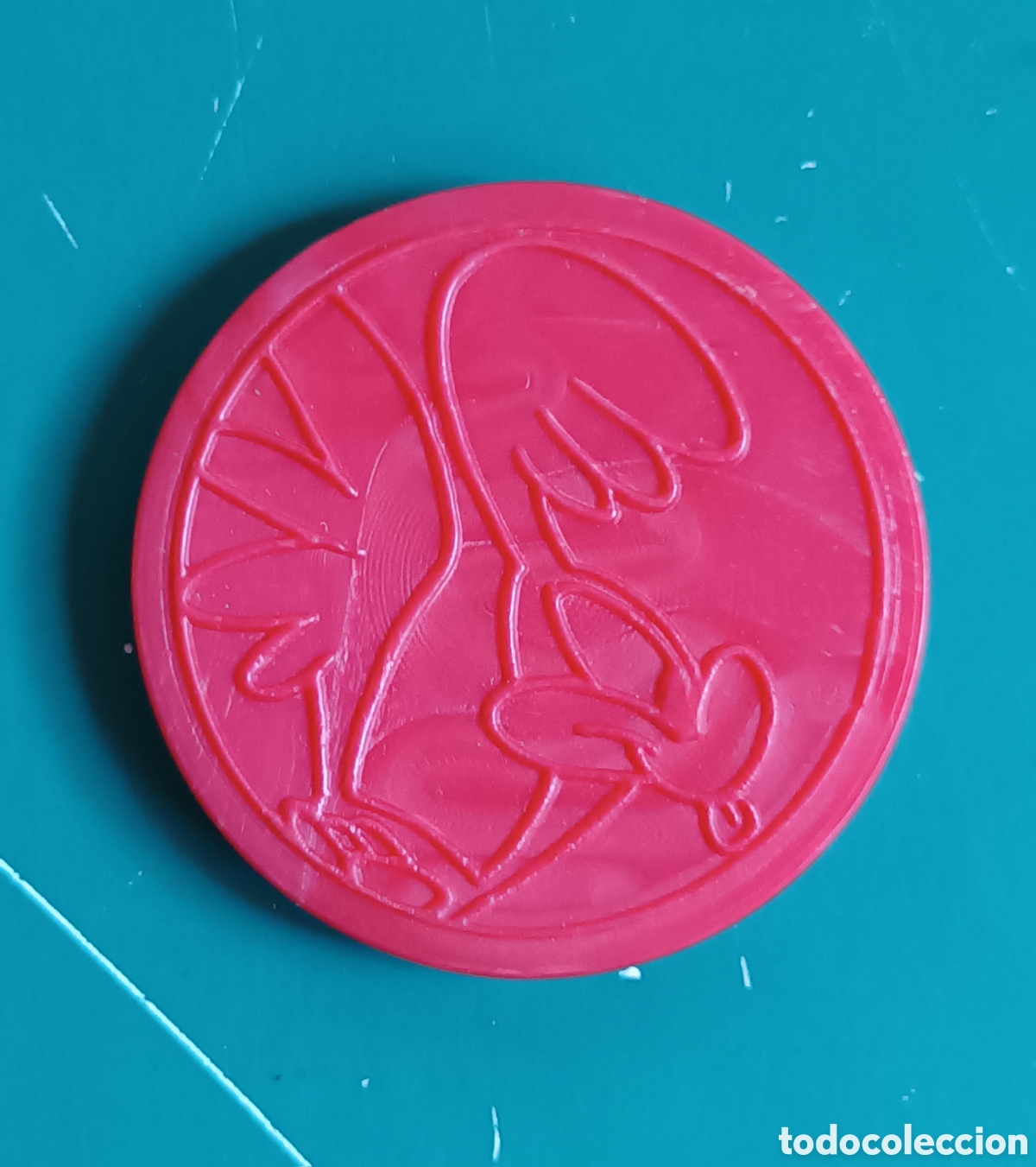 Collectable Antique Stickers: Master Tazo N&deg; 4 Little Beeper Rojo Matutano Warner Bros