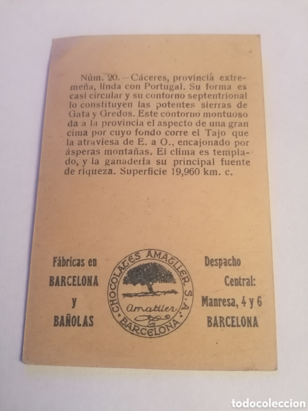 Coleccionismo cromos antiguos: Cromo las 49 provincias espa&ntilde;olas - Foto 2