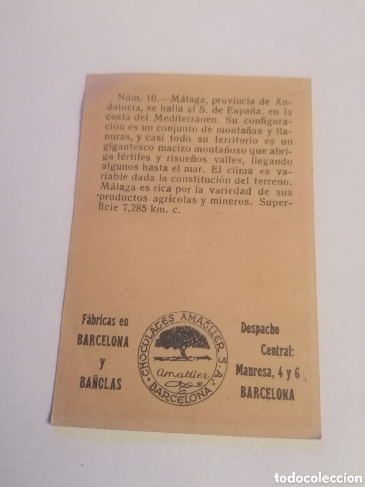Coleccionismo cromos antiguos: Cromo las 49 provincias espa&ntilde;olas - Foto 2