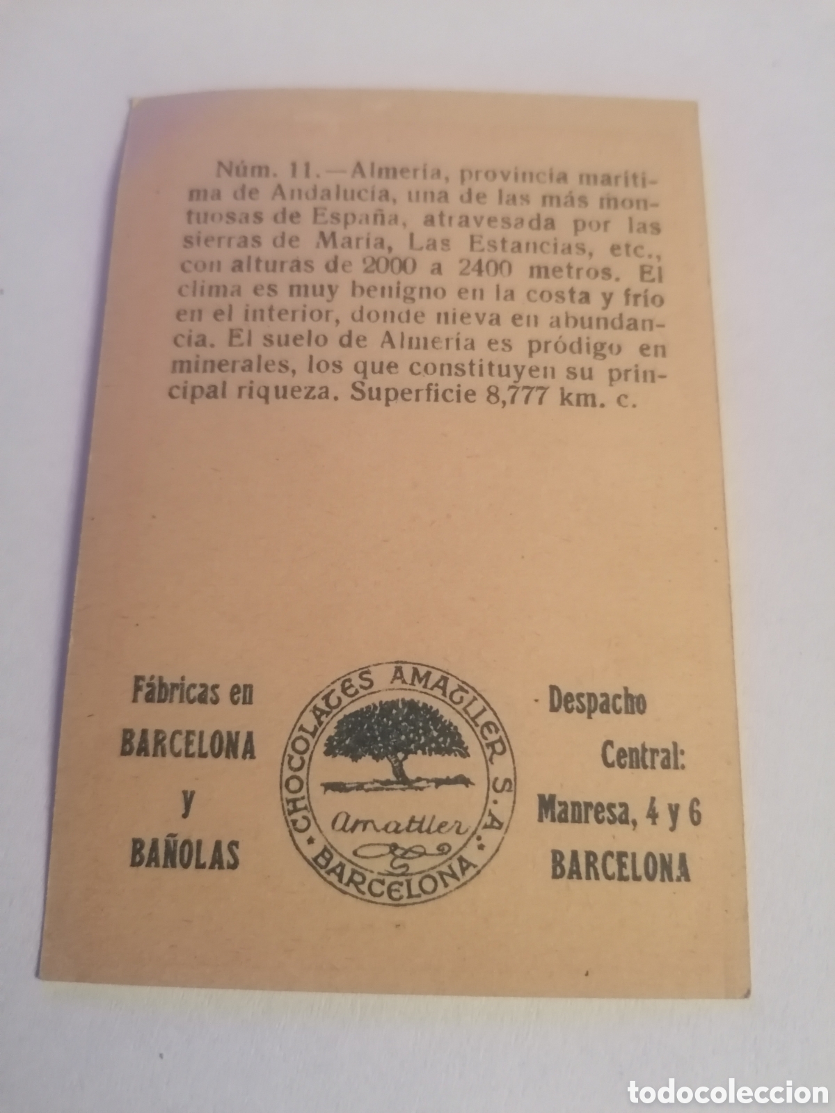 Coleccionismo cromos antiguos: Cromo las 49 provincias espa&ntilde;olas - Foto 2