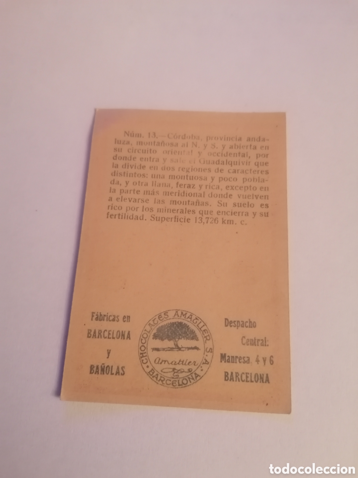 Coleccionismo cromos antiguos: Cromo las 49 provincias espa&ntilde;olas - Foto 2