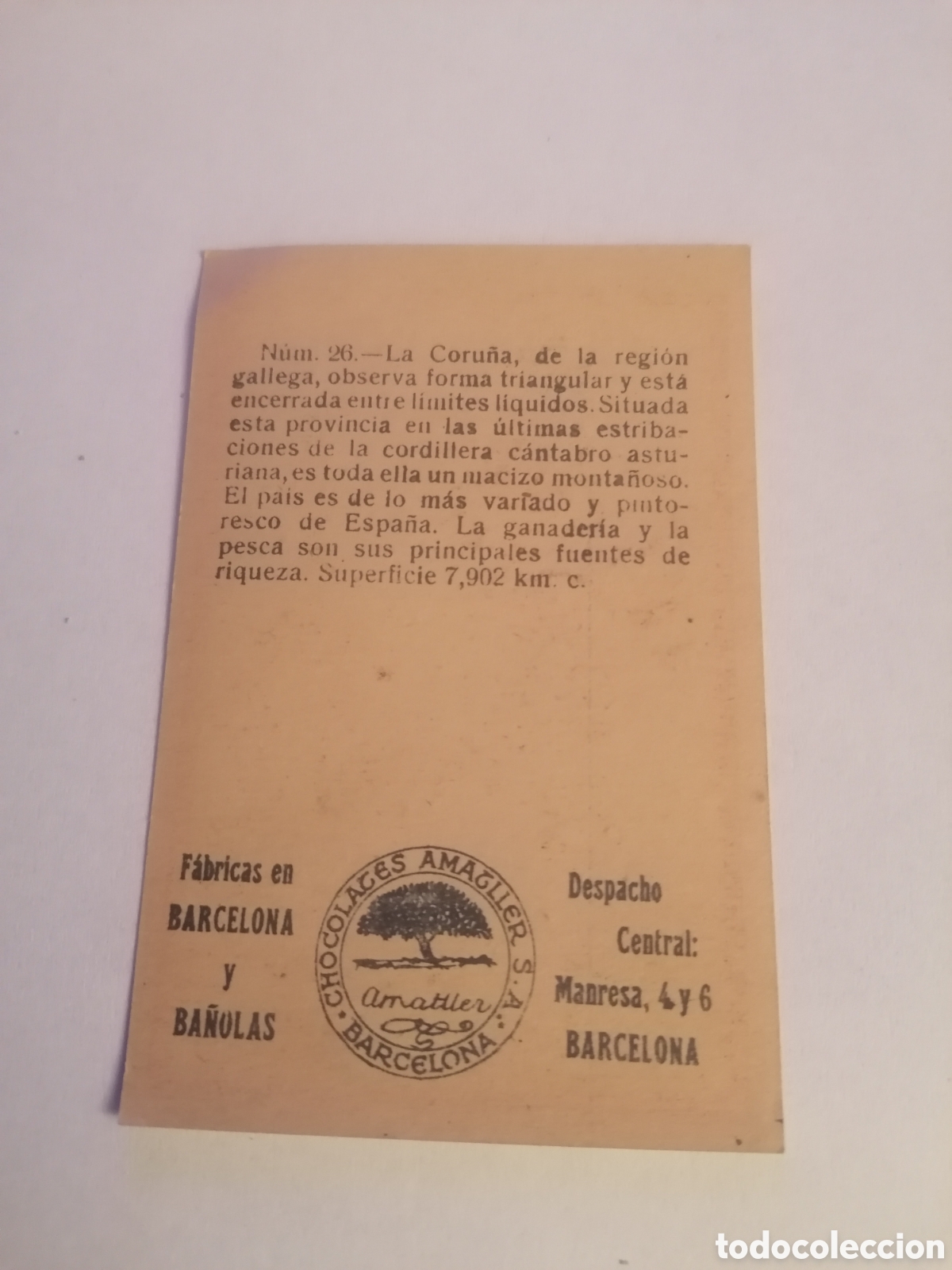 Coleccionismo cromos antiguos: Cromo las 49 provincias espa&ntilde;olas - Foto 2