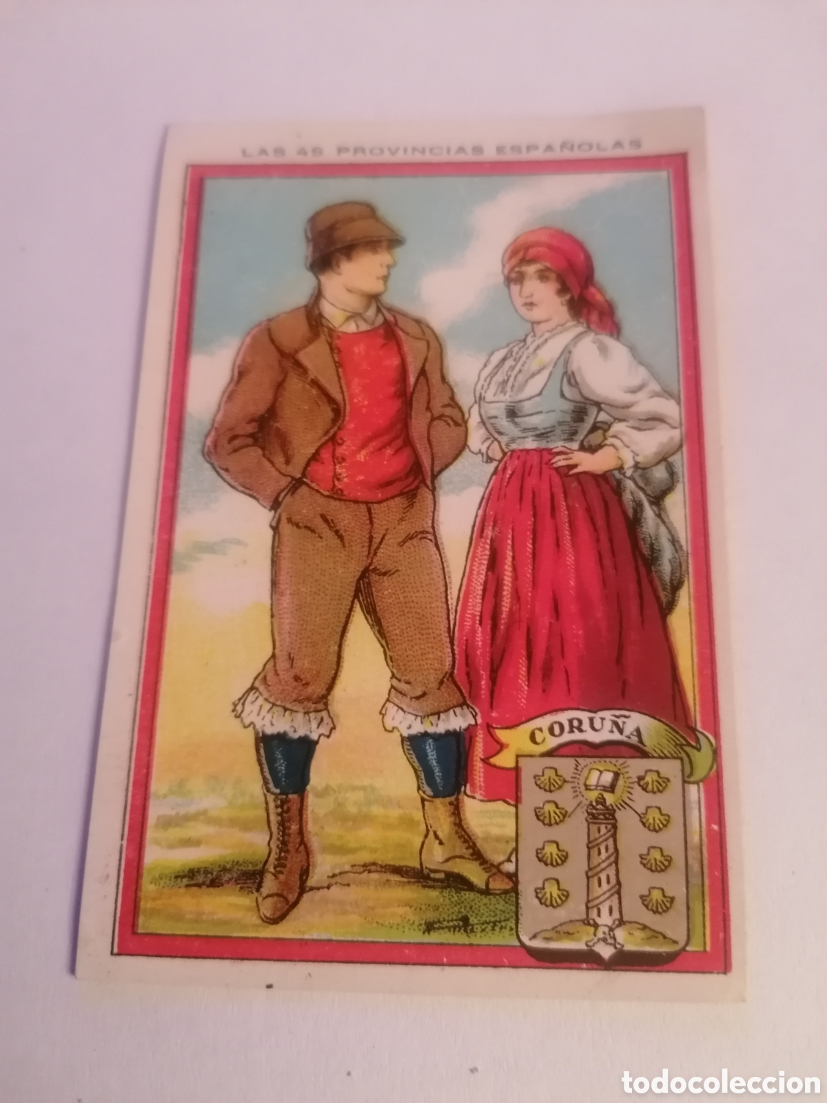 Coleccionismo cromos antiguos: Cromo las 49 provincias espa&ntilde;olas - Foto 1