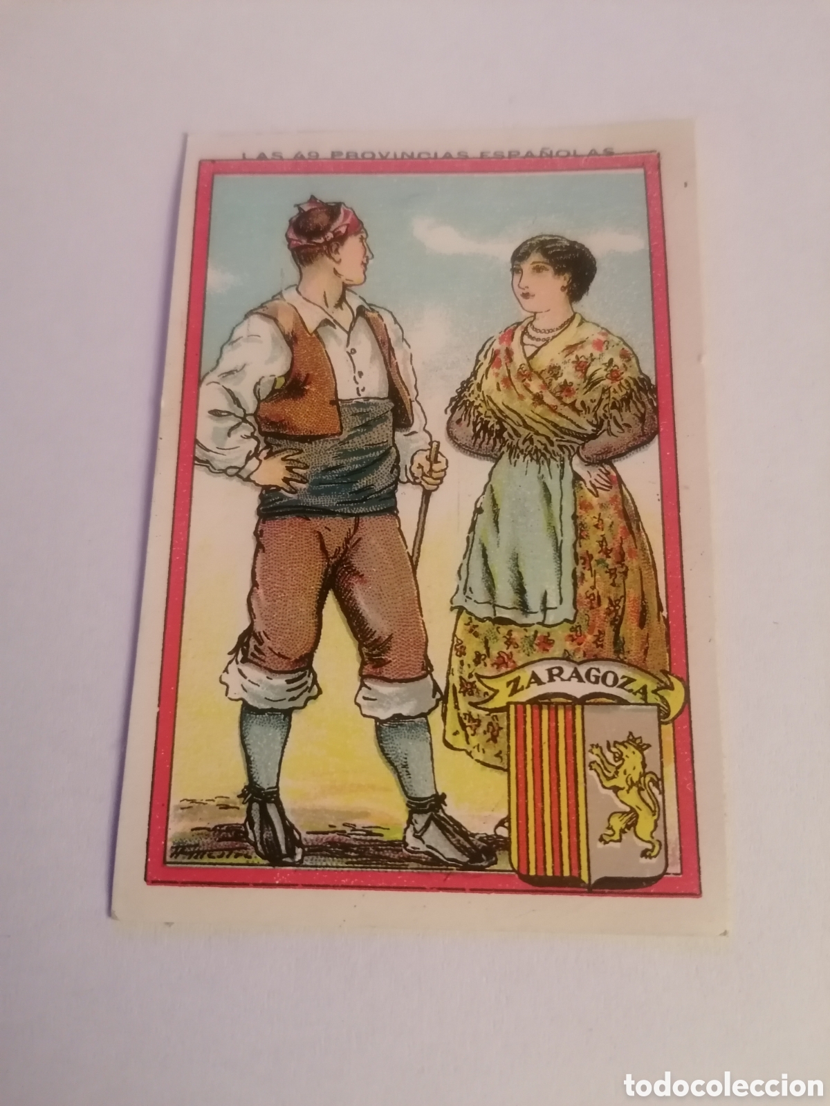Coleccionismo cromos antiguos: Cromo las 49 provincias espa&ntilde;olas - Foto 1
