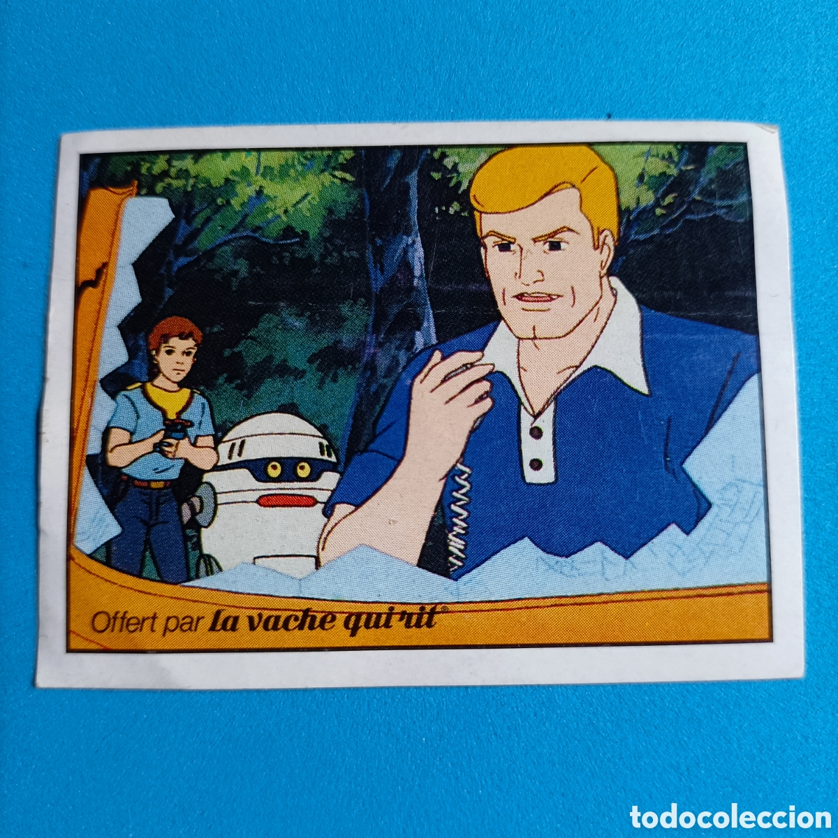 Coleccionismo cromos antiguos: Cromo MASK - La Cach&eacute; qui rit 1986 - Foto 1