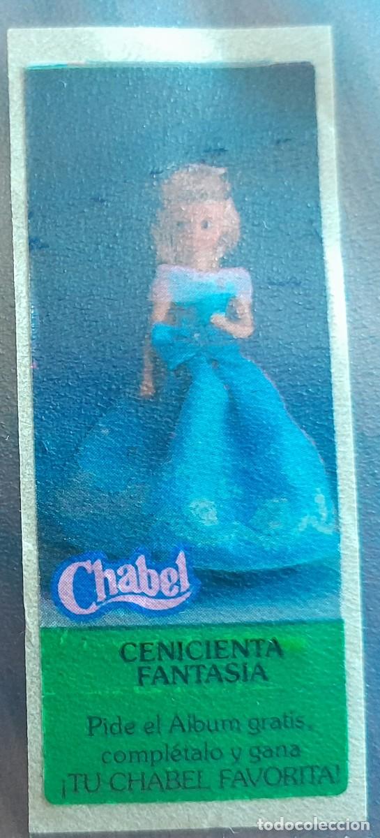 Coleccionismo cromos antiguos: cromo pegatina de chicle, mu&ntilde;eca Chabel, Feber - Foto 1