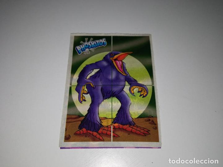 Coleccionismo cromos antiguos: Como pegatina Phoskitos Cerbatak - Foto 1