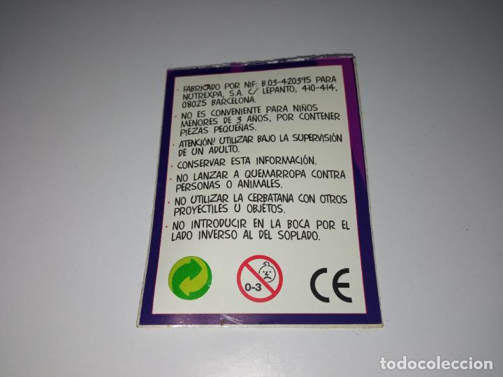 Coleccionismo cromos antiguos: Como pegatina Phoskitos Cerbatak - Foto 2
