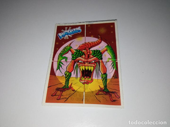 Coleccionismo cromos antiguos: Como pegatina Phoskitos Cerbatak - Foto 1