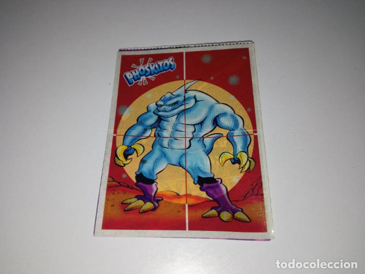 Coleccionismo cromos antiguos: Como pegatina Phoskitos Cerbatak - Foto 1