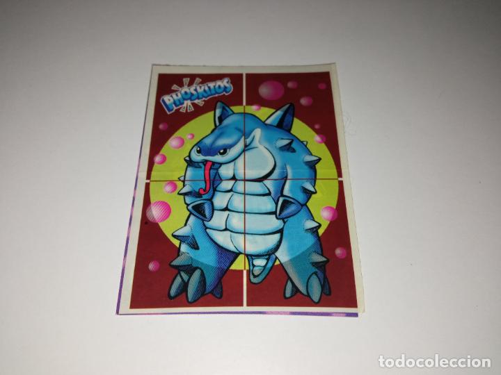 Coleccionismo cromos antiguos: Como pegatina Phoskitos Cerbatak - Foto 1