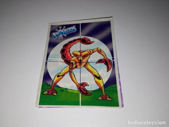 Coleccionismo cromos antiguos: Como pegatina Phoskitos Cerbatak - Foto 1