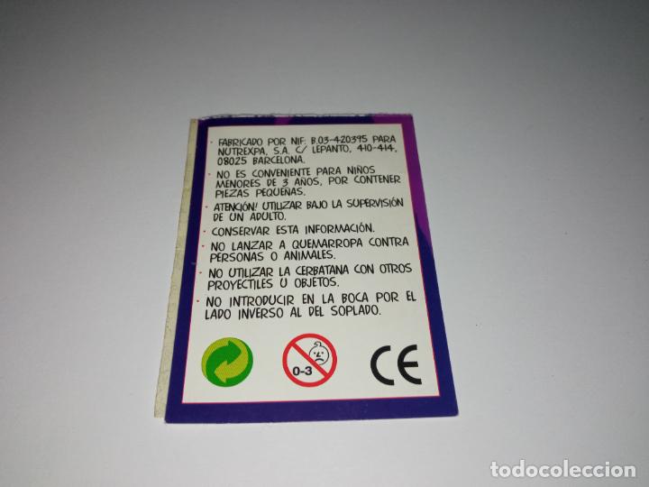 Coleccionismo cromos antiguos: Como pegatina Phoskitos Cerbatak - Foto 2