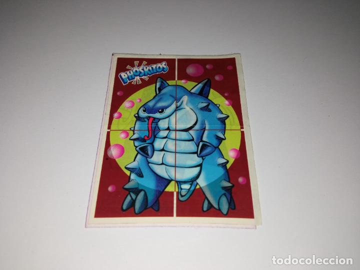 Coleccionismo cromos antiguos: Como pegatina Phoskitos Cerbatak - Foto 1