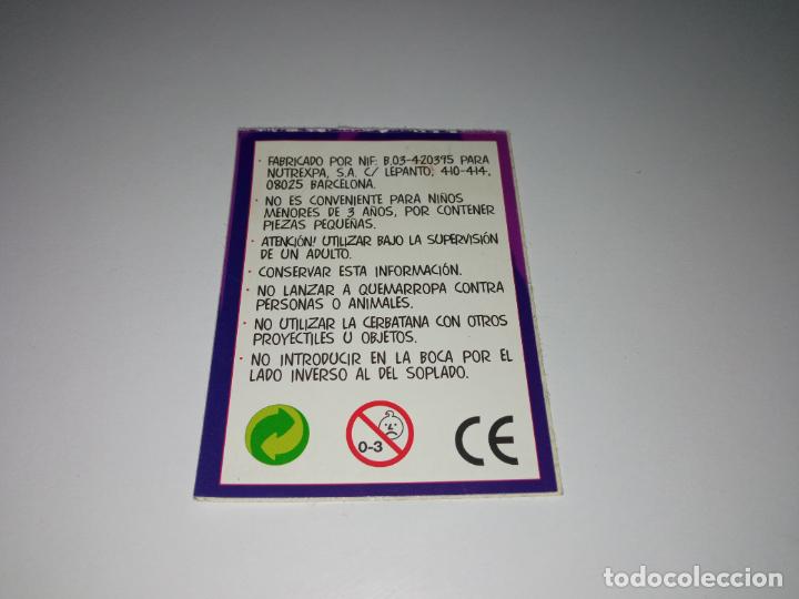 Coleccionismo cromos antiguos: Como pegatina Phoskitos Cerbatak - Foto 2