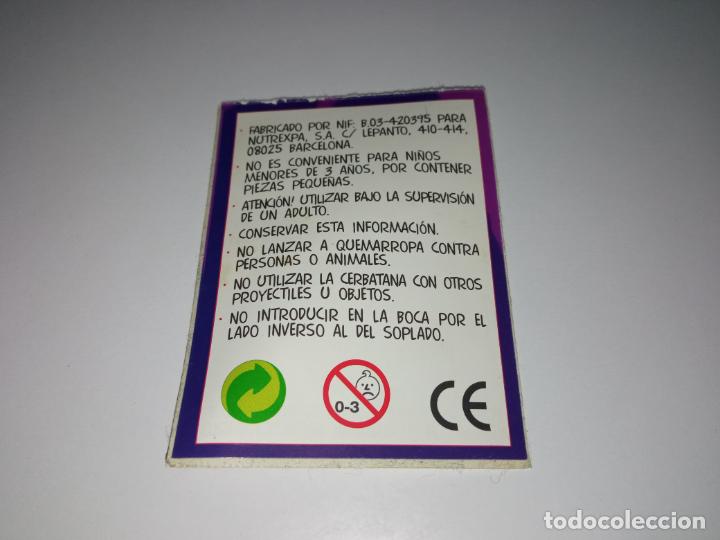 Coleccionismo cromos antiguos: Como pegatina Phoskitos Cerbatak - Foto 2