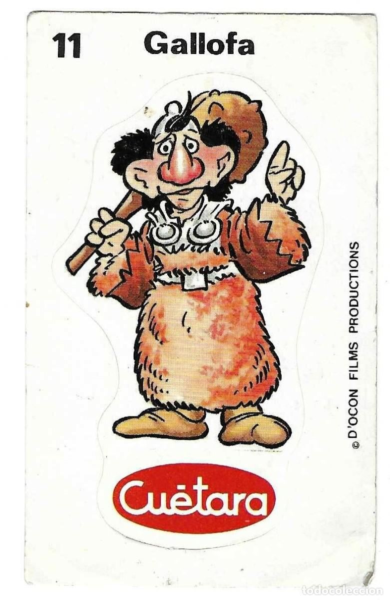 Coleccionismo cromos antiguos: CUETARA --LOS AURONES -- N&ordm; 11 GALLOFA - Foto 1