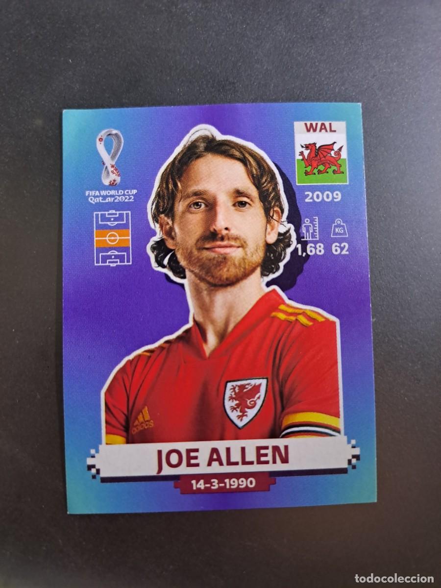 Coleccionismo Cromos antiguos: CROMO JOE ALLEN 12 WAL GALES MUNDIAL WORLD CUP QATAR 2022 22 STICKER PANINI NUNCA PEGADO