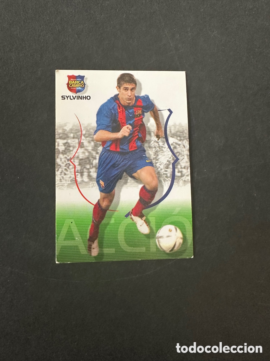 Coleccionismo cromos antiguos: Silvinho #54 Bar&ccedil;a campi&oacute; megacracks 2004 2005 - Foto 1