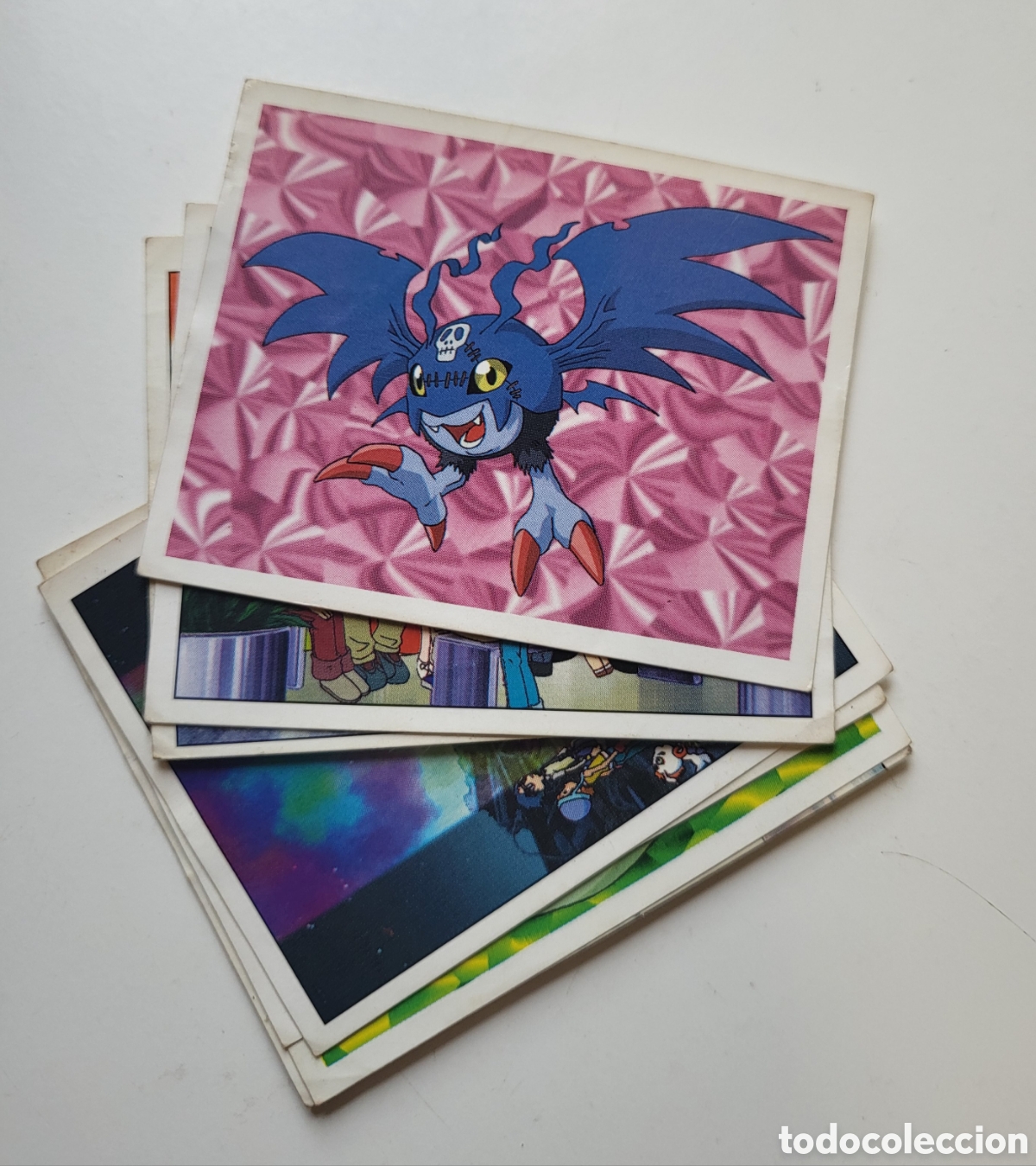Coleccionismo cromos antiguos: Lote 8 cromos DIGIMON 2000 Panini - Foto 1