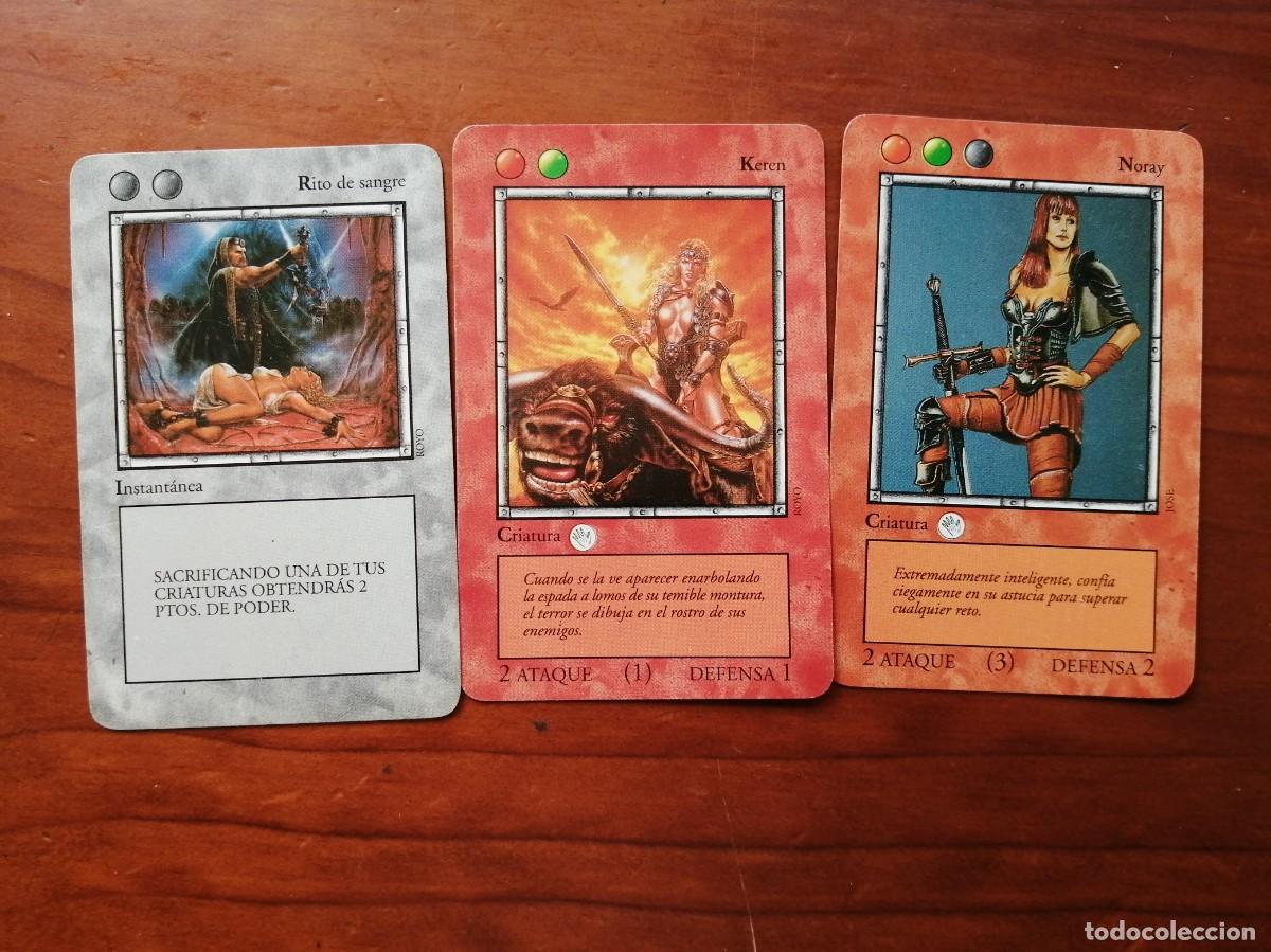 Coleccionismo cromos antiguos: CROMO CARTAS TARJETAS LA IRA DEL DRAGON