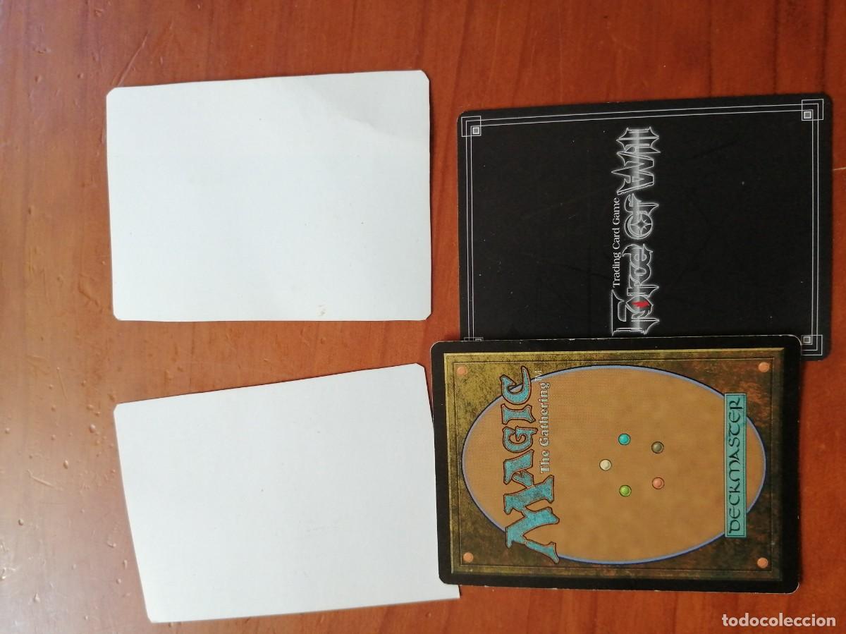 Coleccionismo cromos antiguos: CROMO CARTAS MAGIC FORCE OF WILL WIN - Foto 2