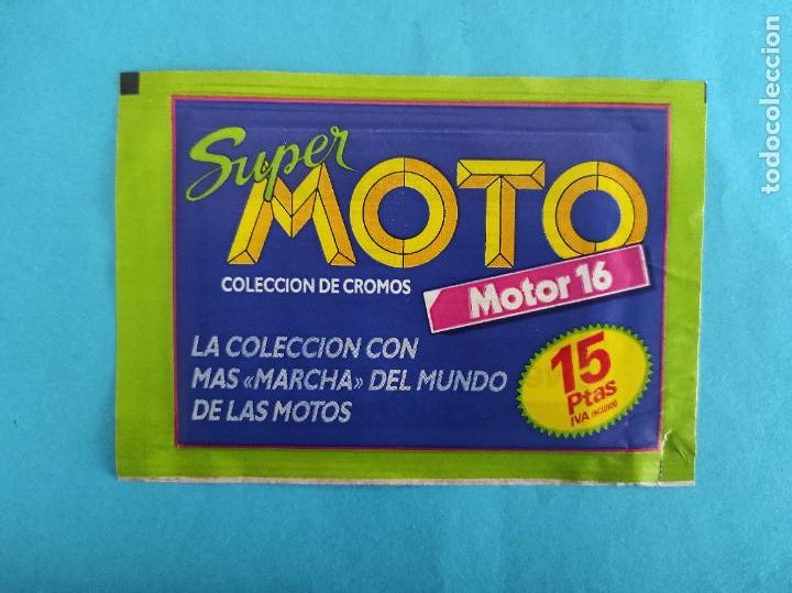 Coleccionismo cromos antiguos: SOBRE DE CROMOS SIN ABRIR DE SUPER MOTO DE EDICIONES ESTE - Foto 1