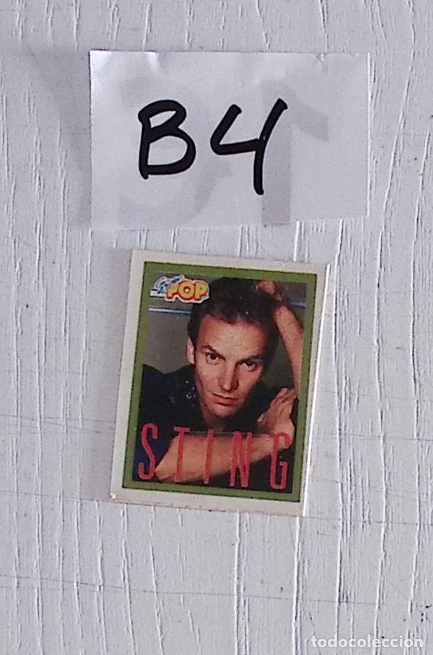Coleccionismo Cromos antiguos: CROMO RECUPERADO SUPER POP STING THE POLICE