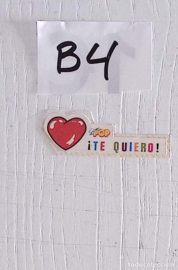 Coleccionismo Cromos antiguos: CROMO RECUPERADO SUPER POP TE QUIERO