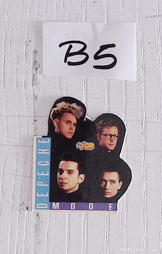 Coleccionismo Cromos antiguos: CROMO RECUPERADO SUPER POP DEPECHE MODE