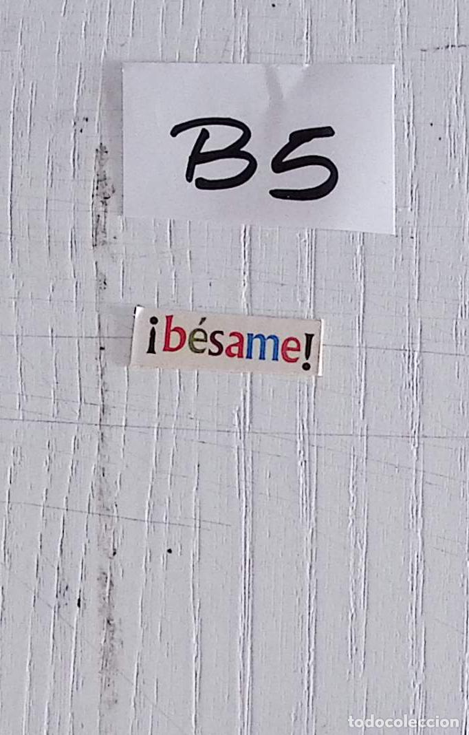 Coleccionismo Cromos antiguos: CROMO RECUPERADO SUPER POP BESAME