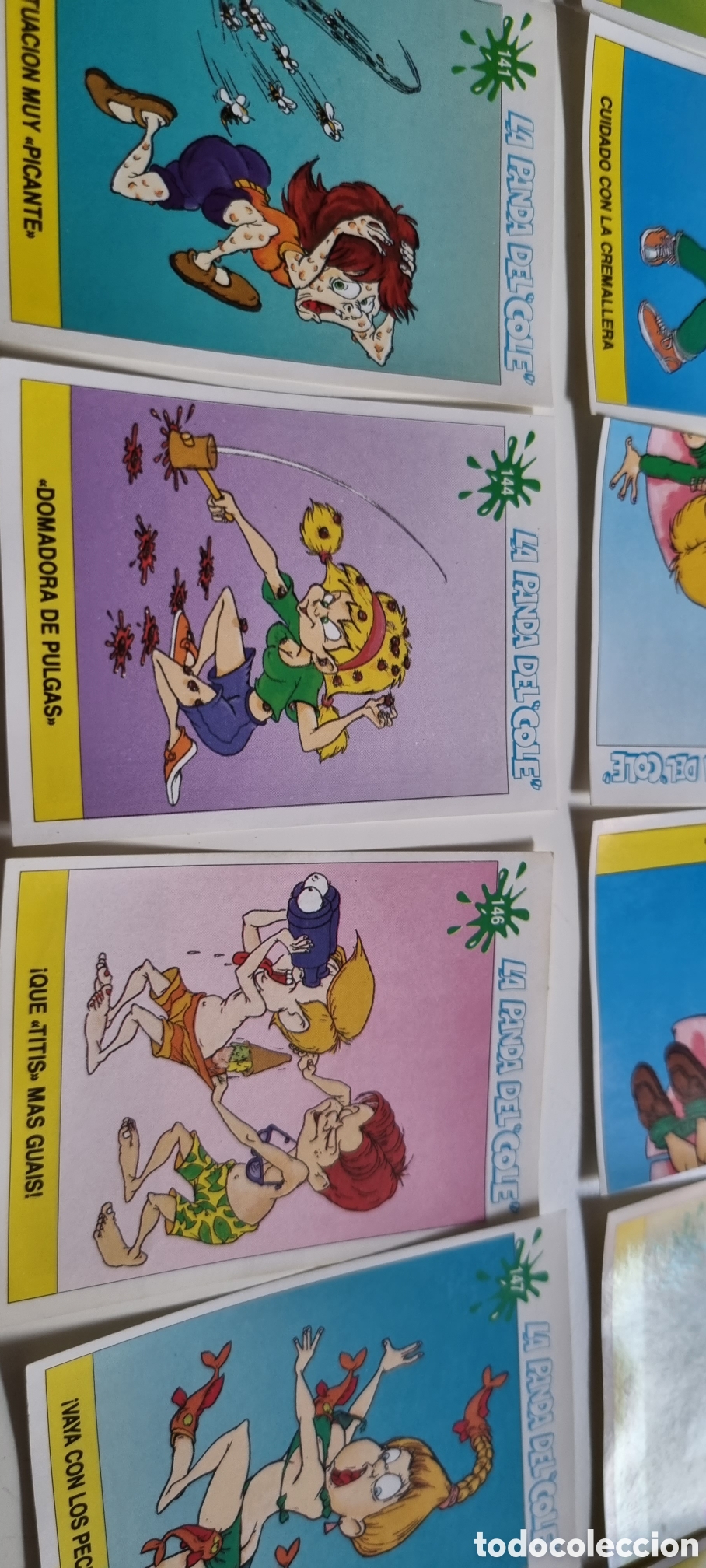 Coleccionismo cromos antiguos: Cromos La Panda del Cole 1991 Ed. ESTE - Foto 2