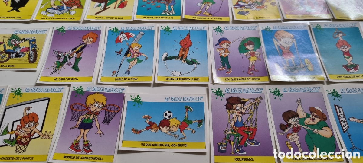 Coleccionismo cromos antiguos: Cromos La Panda del Cole 1991 Ed. ESTE - Foto 3