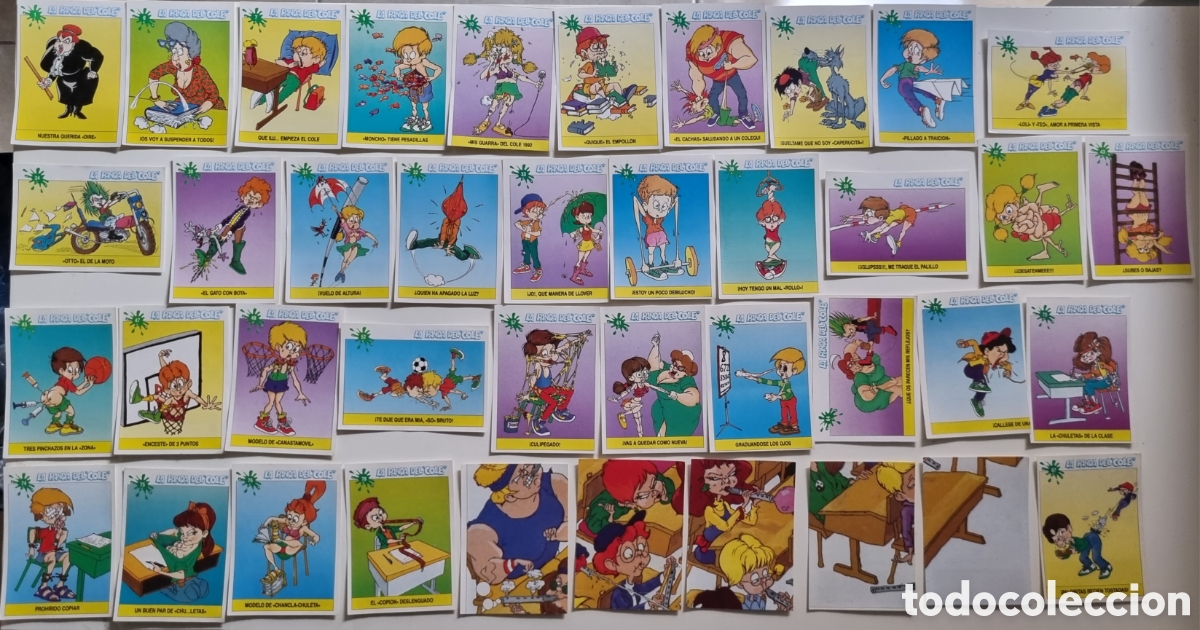 Coleccionismo cromos antiguos: Cromos La Panda del Cole 1991 Ed. ESTE - Foto 4