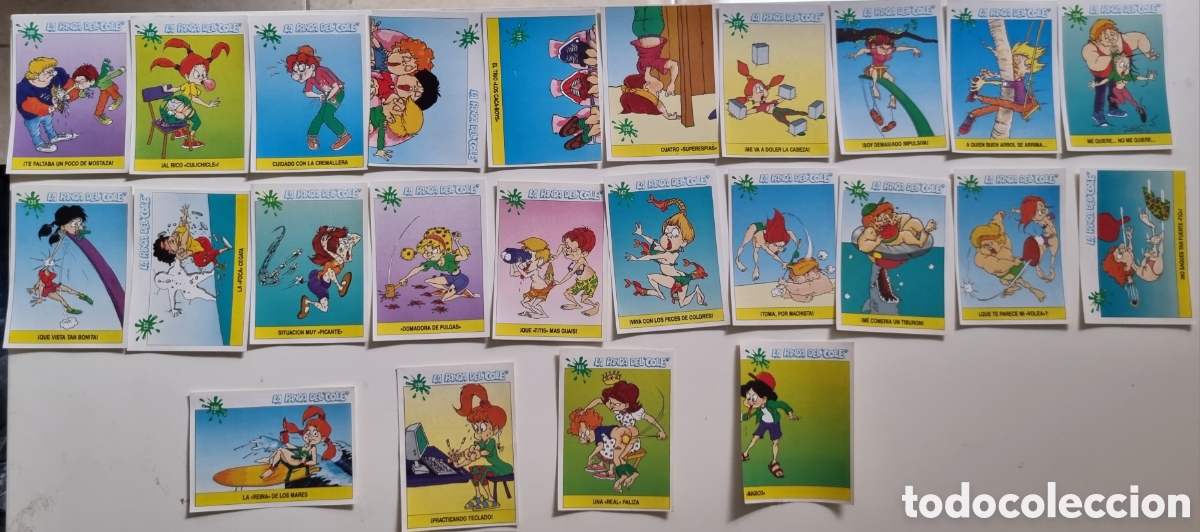 Coleccionismo cromos antiguos: Cromos La Panda del Cole 1991 Ed. ESTE - Foto 1