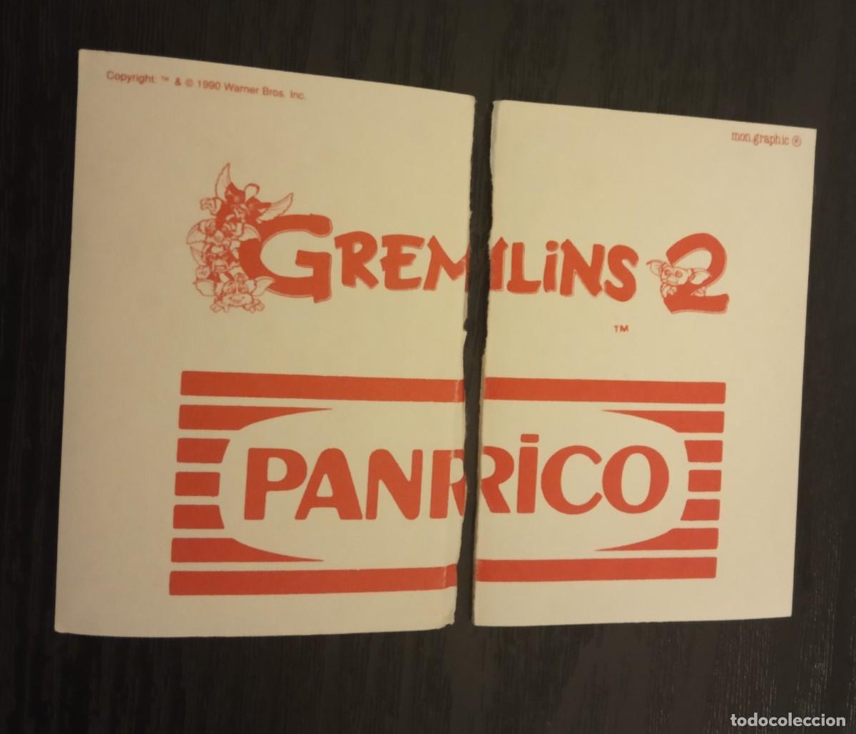 Coleccionismo cromos antiguos: -CROMO PANRICO GREMLINS 2 1990 - Foto 4