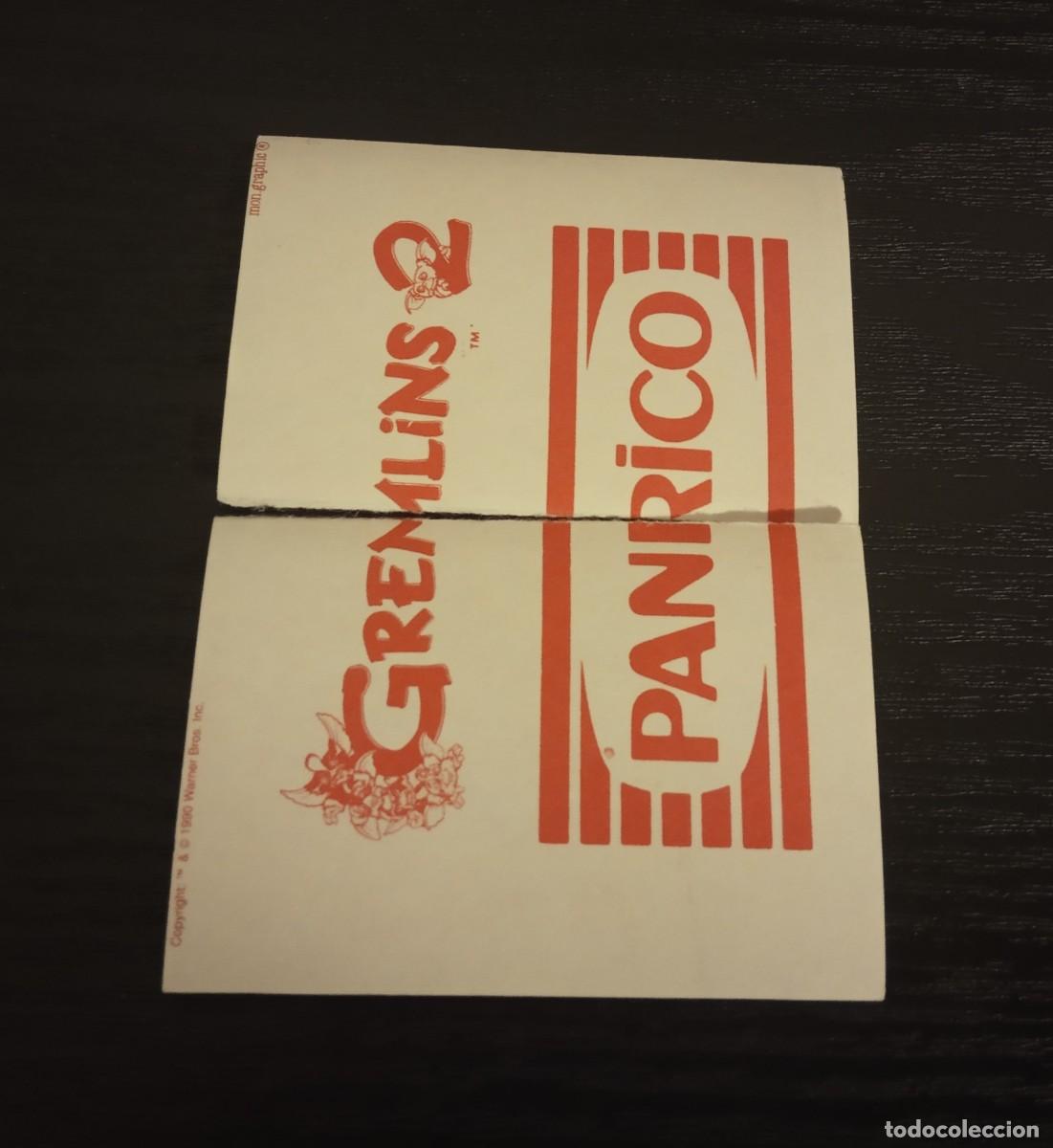 Coleccionismo cromos antiguos: -CROMO PANRICO GREMLINS 2 1990 - Foto 4