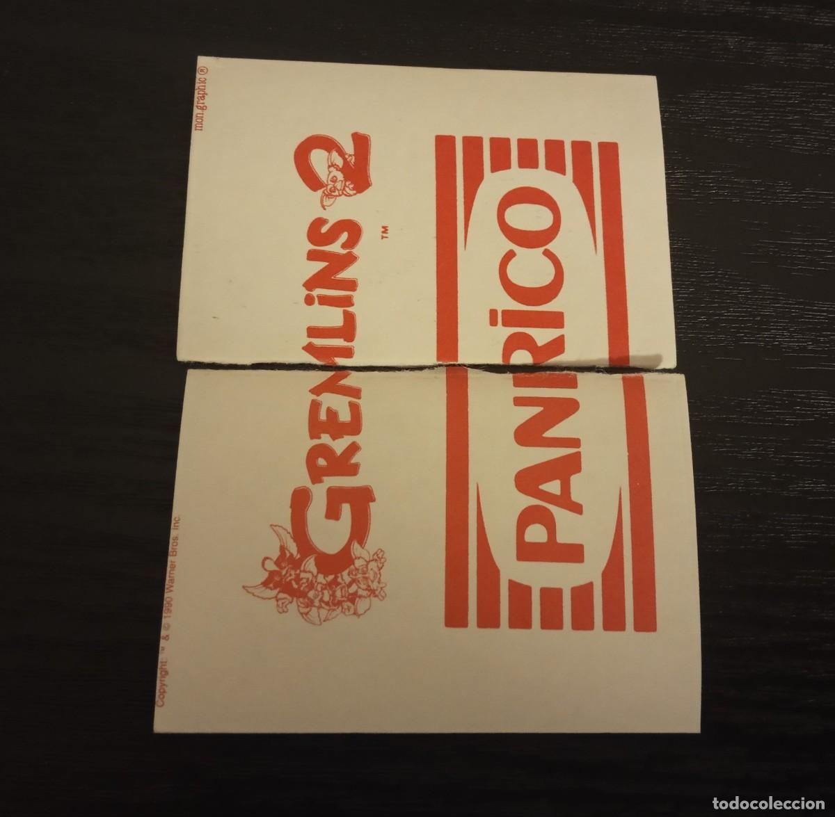 Coleccionismo cromos antiguos: -CROMO PANRICO GREMLINS 2 1990 - Foto 4