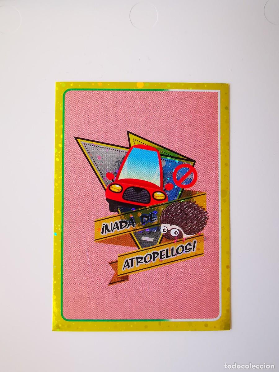 Coleccionismo Cromos antiguos: CROMO PEGATINA SIN PEGAR ANIMALES GRAN ALBUM DEL MUNDO ANIMAL 2014 PANINI 16 NADA DE ATROPELLOS