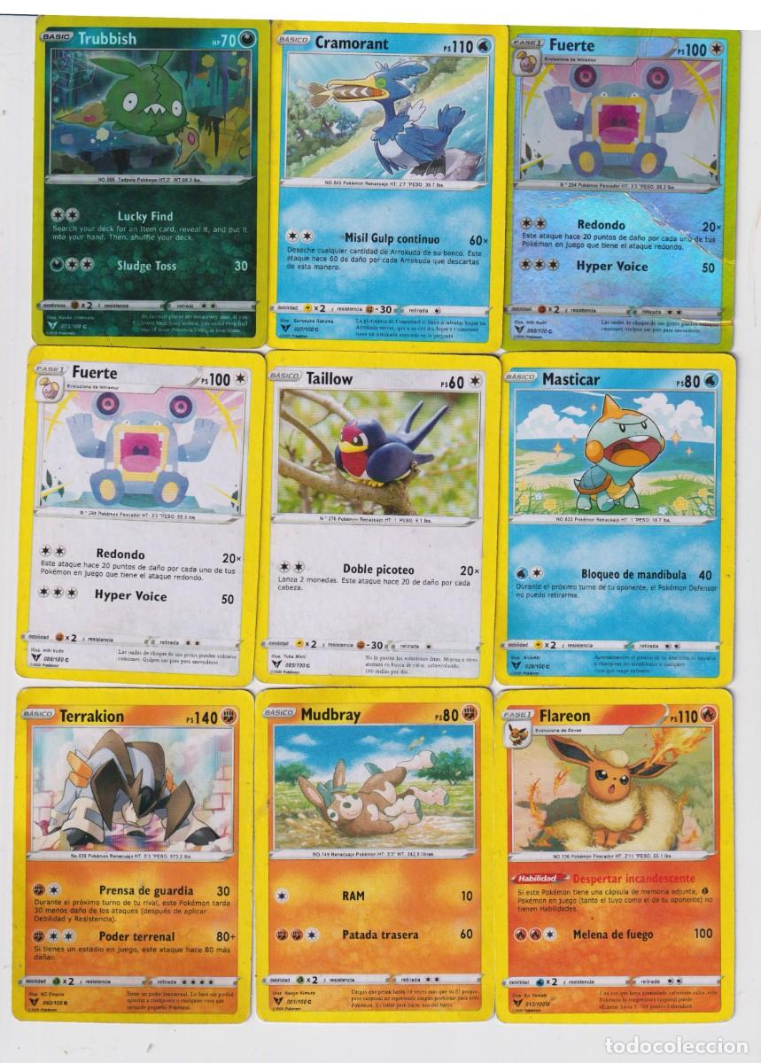Coleccionismo cromos antiguos: DIEZ Y OCHO CROMOS DE POKEMON DEL A&Ntilde;O 2020 - Foto 2